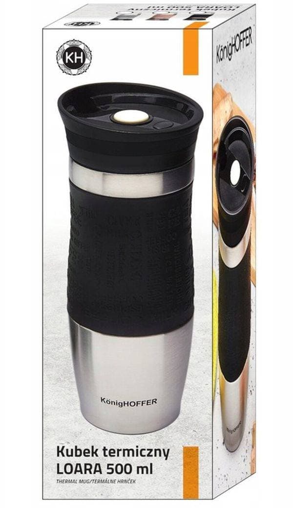 Termokrus stål Loara 400 ml Konighoffer
