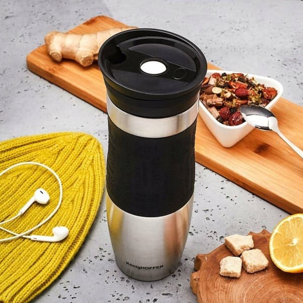 Termokrus stål Loara 400 ml Konighoffer