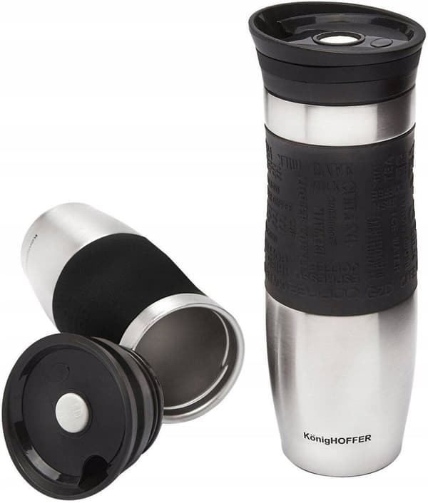 Termokrus stål Loara 400 ml Konighoffer