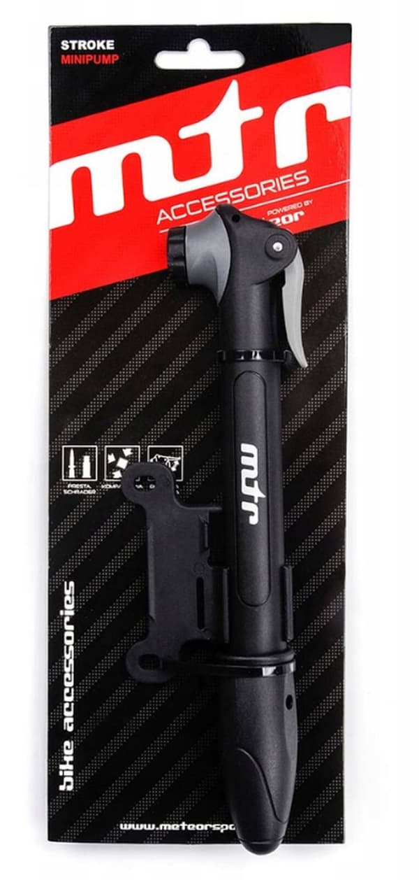 CYKELPUMP MINI STROKE METEOR 31520