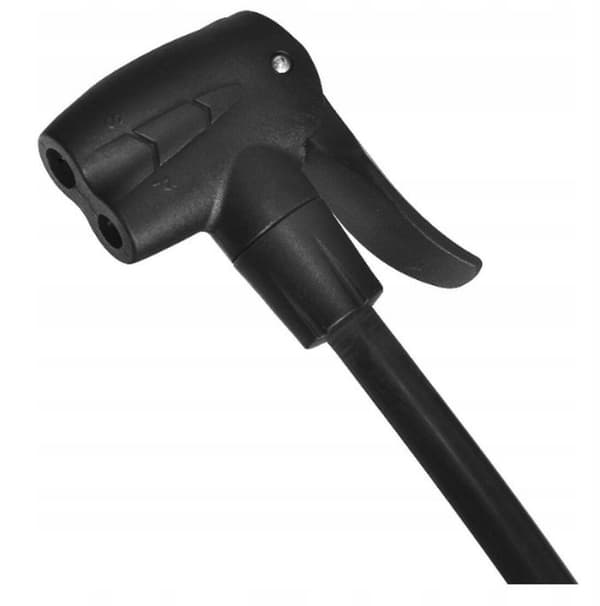 Nexelo cykelpumpe med manometer og ventilklemme