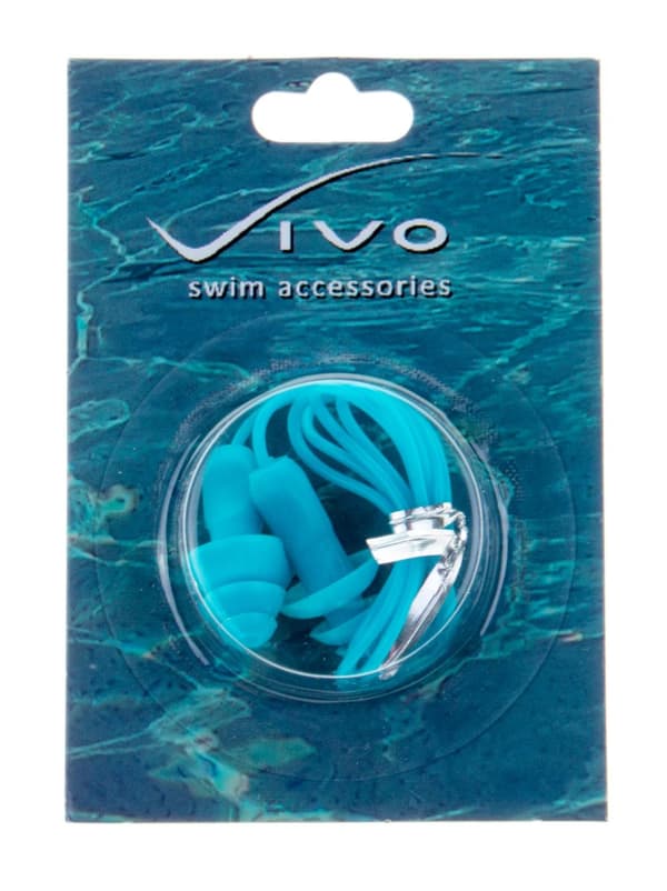 Ørepropper til swimmingpool lyseblå VIVO