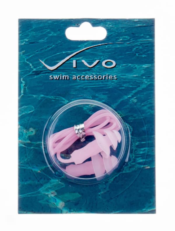 Ørepropper til swimmingpool lyserøde VIVO