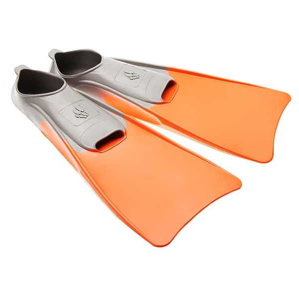 Madwave Lange Svømmefinner Pool Colour Orange,Søvfarvet EU 36-37