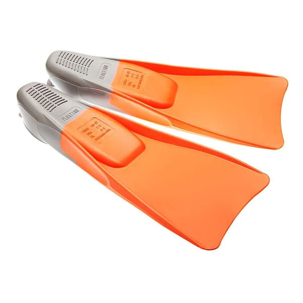 Madwave Lange Svømmefinner Pool Colour Orange,Søvfarvet EU 36-37