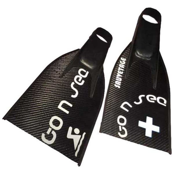 Go N Sea Finner Sauvetage Force 1 Carbon Sort S