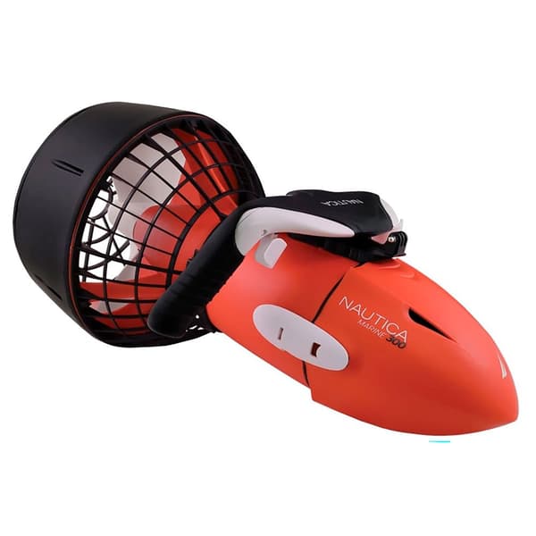 Nautica Seascooters Søscooter Marine 300 4.5 Km/h 30 M 12v 12ah Rød 612 x 385 x 312 mm