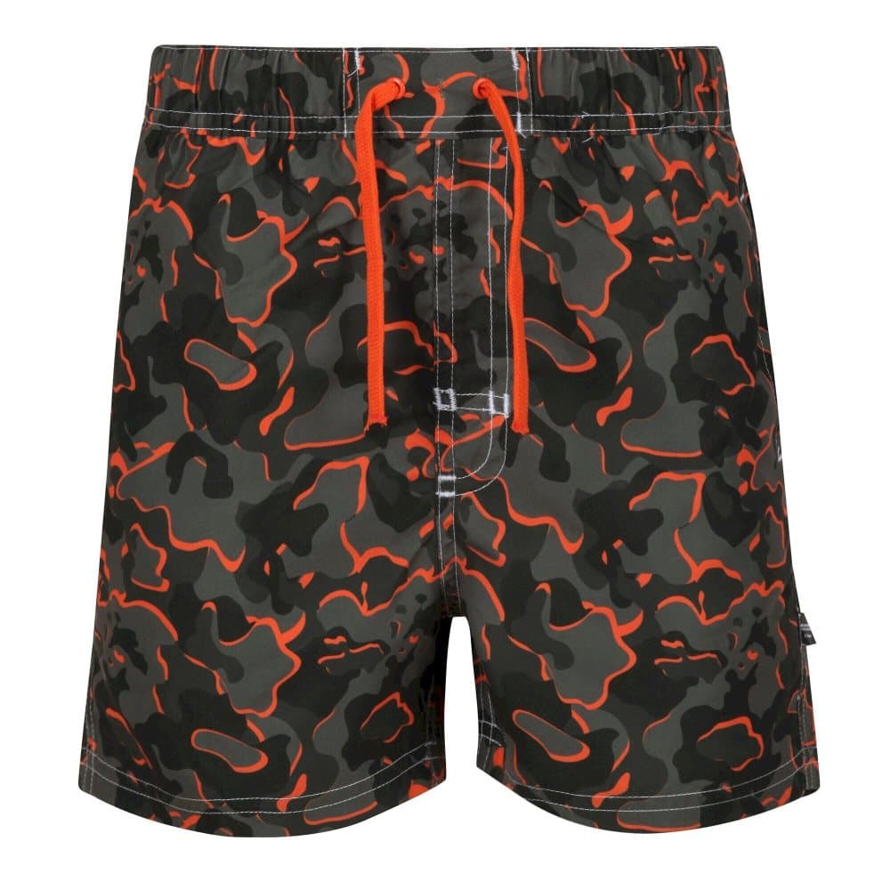 Regatta Skander II Camo badshorts för pojkar
