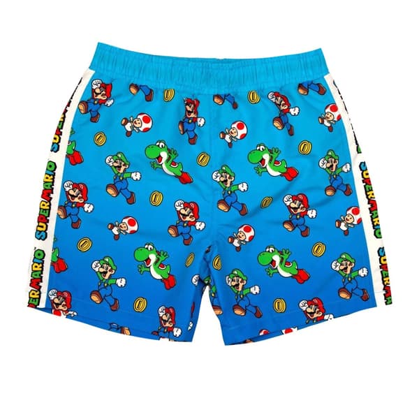 Super Mario Boys Swim Shorts