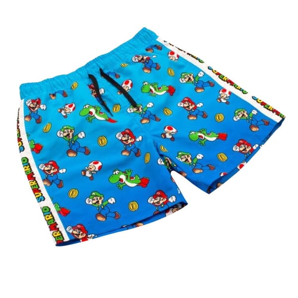 Super Mario Boys Swim Shorts