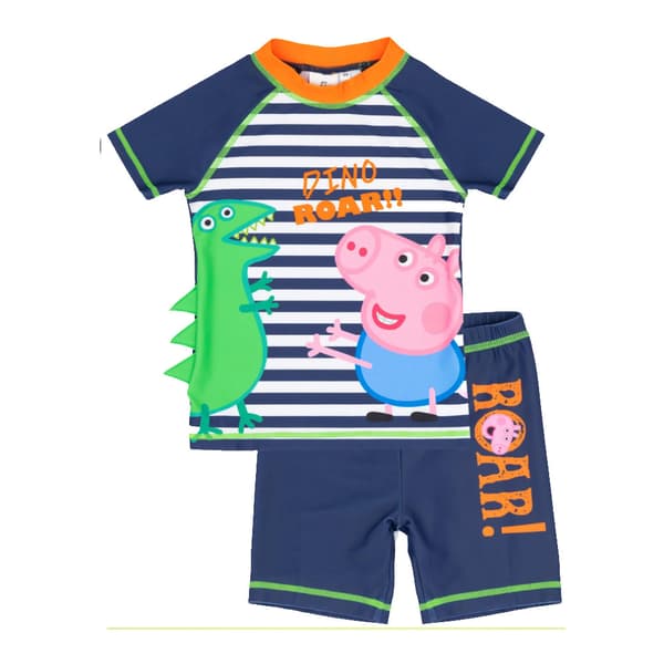 Peppa Pig Badesæt til drenge Roar!