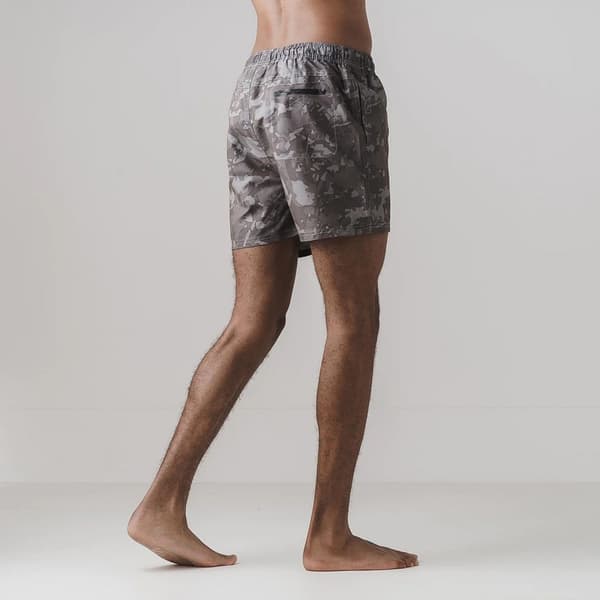 Born Rich Mens Persie Camo Swim Shorts