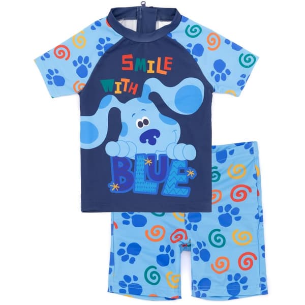 Blue´s Clues & You! Boys Two Piece Swim Set Blue 2-3 Years