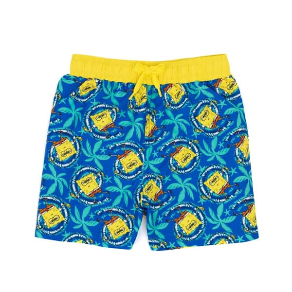 SpongeBob SquarePants Pojkar med upprepade tryckta badshorts