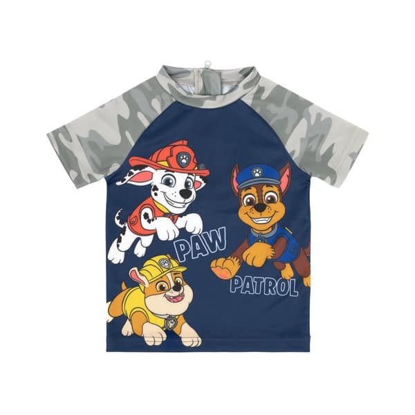Paw Patrol Boys Camo Two-Piece Swimsuit