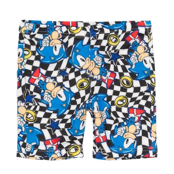Sonic The Hedgehog Boys Ring Two-Piece Swimsuit