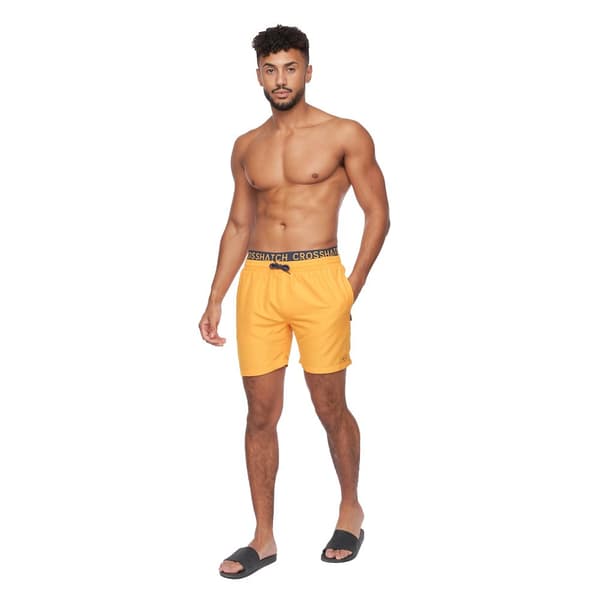 Crosshatch Mens Bandout Swim Shorts