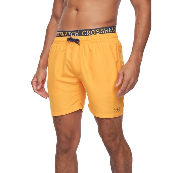 Crosshatch Mens Bandout Swim Shorts
