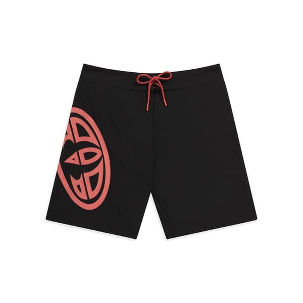 Animal Brett återvunna boardshorts för herrar Black 30R