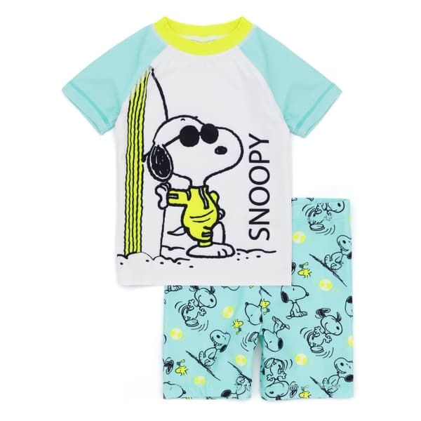 Snoopy Childrens/Kids Two Piece Swim Set