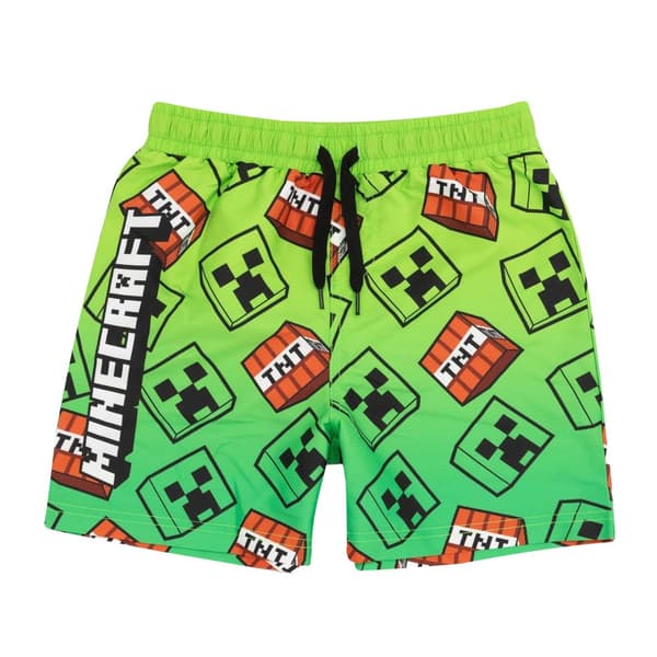 Minecraft Pojkar Creeper badshorts