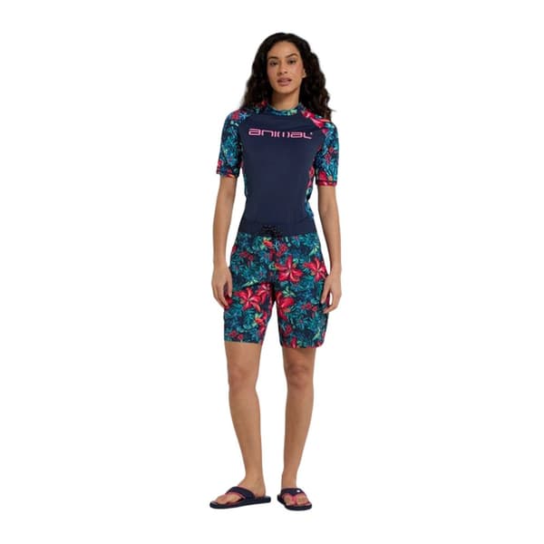Animal Womens/Ladies Nora Printed Recycled Boardshorts