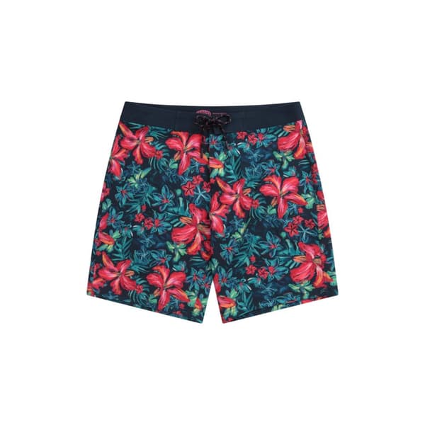 Animal Womens/Ladies Nora Printed Recycled Boardshorts Red 6 UK