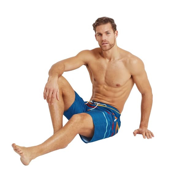 TOG24 Herr Colton Stripe Marl Swim Shorts