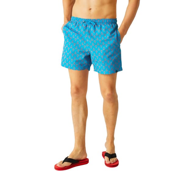 Regatta Mens Loras Anchor Swim Shorts
