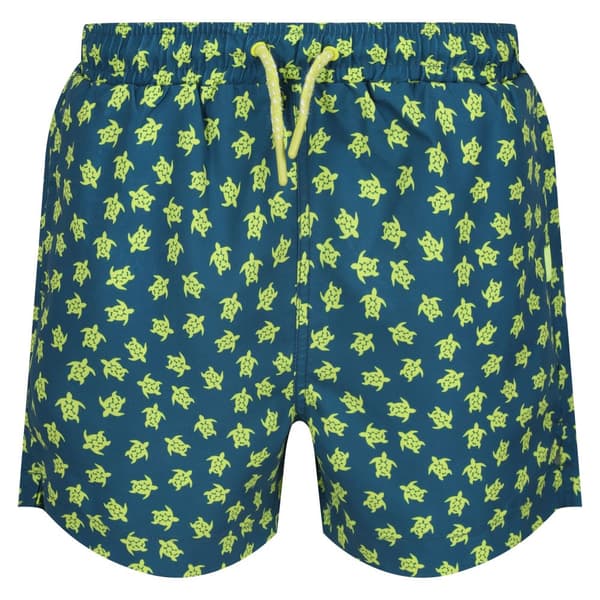 Regatta Boys Skander III Turtle Swim Shorts Moroccan Blue 5-6 Years