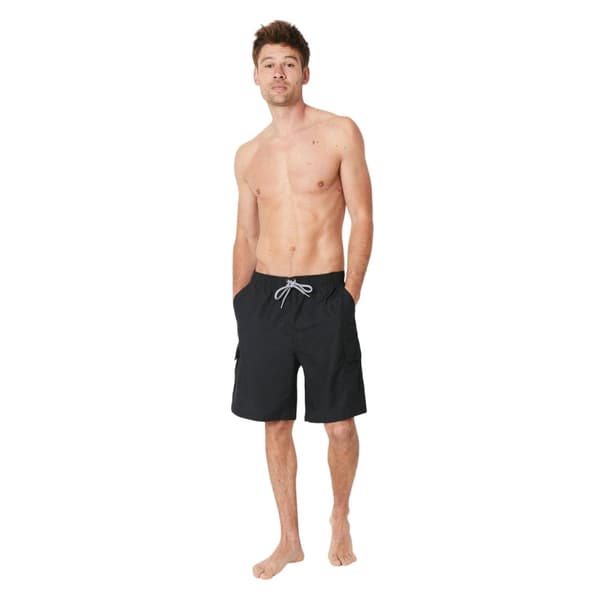 Maine Mens Quick Dry Cargo Pocket Swim Shorts