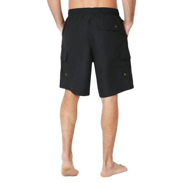 Maine Mens Quick Dry Cargo Pocket Swim Shorts