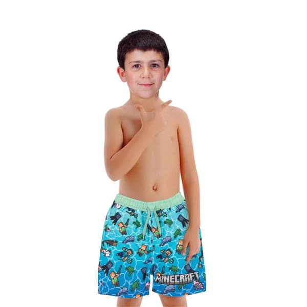 Minecraft Pojkar Creeper badshorts