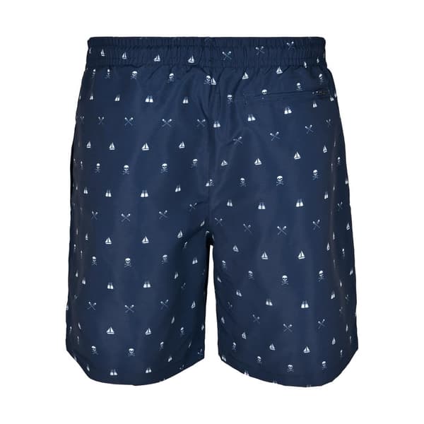 Urban Classics Mönstrade badshorts för herrar
