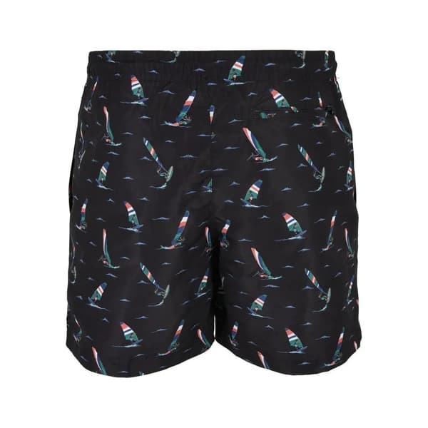 Urban Classics Surf Print badshorts för män