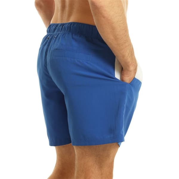 RIPT Essentials Mens Contrast Striped Swim Shorts