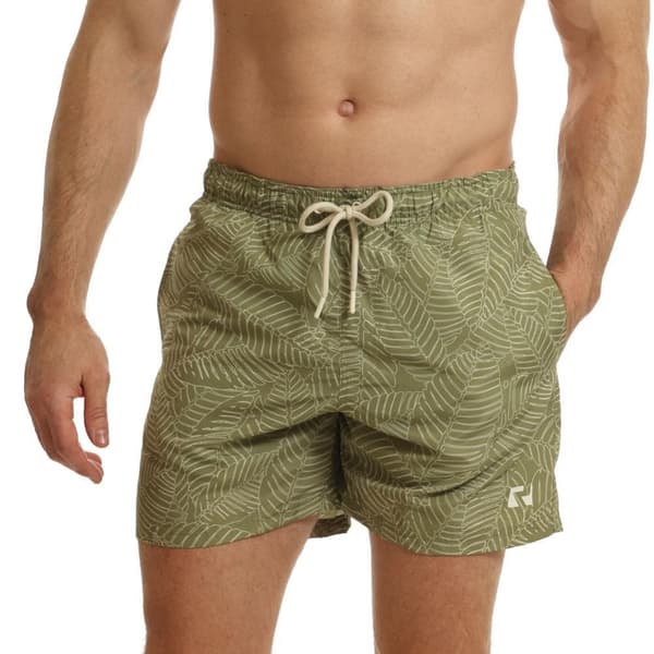 RIPT Essentials Badshorts med bladtryck för herrar