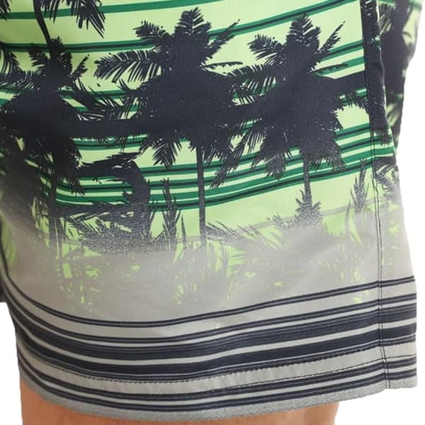 RIPT Essentials Mens Palm Tree Swim Shorts