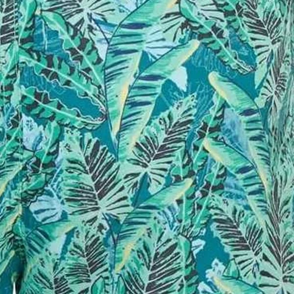 RIPT Essentials Boys Leaf Print Swim Shorts