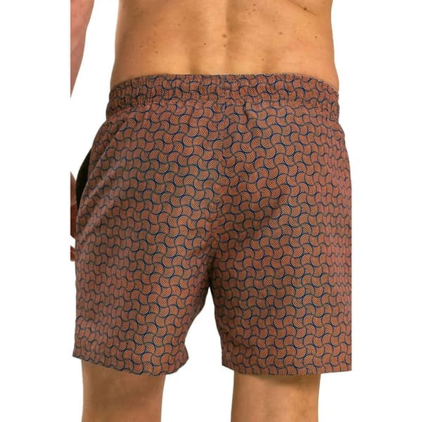 RIPT Essentials Mens Swirl Print Swim Shorts