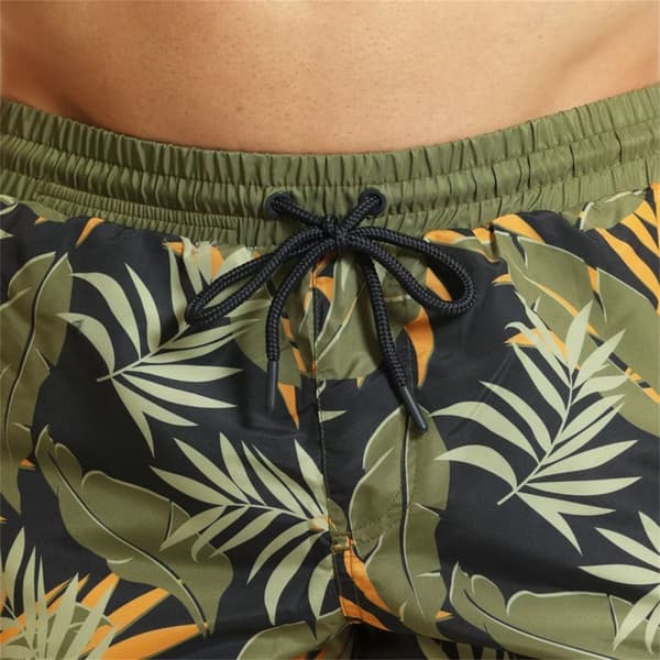 RIPT Essentials Mens Jungle Print Swim Shorts
