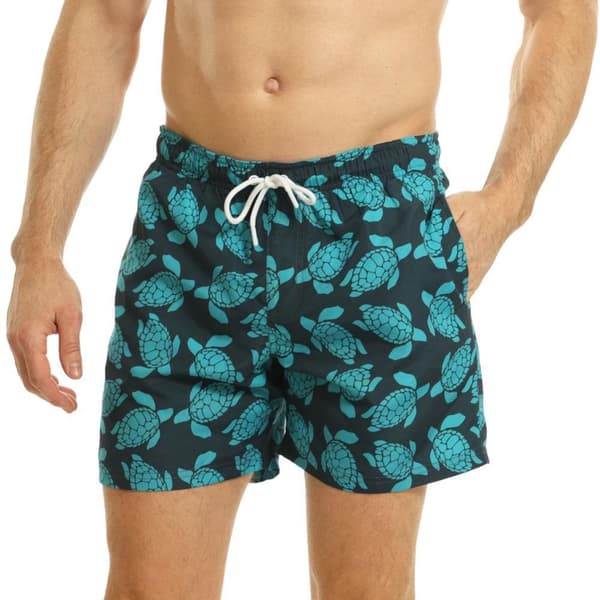 RIPT Essentials Mens Turtle Swim Shorts
