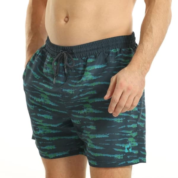 RIPT Essentials Mens Tie Dye Swim Shorts
