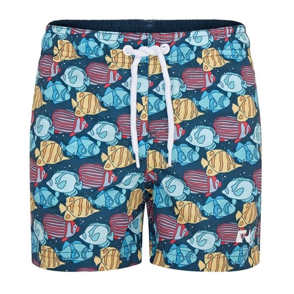 RIPT Essentials Boys Tropical Fish Swim Shorts