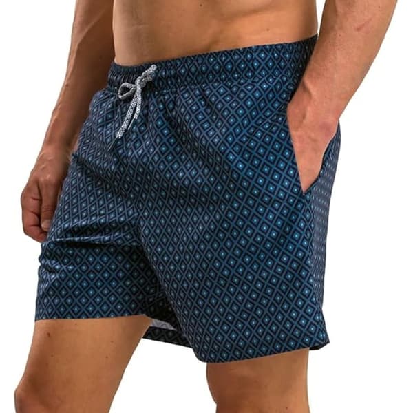 RIPT Essentials Mens Diamond Swim Shorts