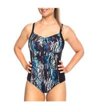 Femilet Honduras Swimsuit Black pattern-2