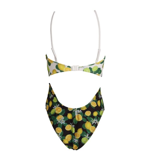Brave Soul Womens/Ladies Fruit Print Bandeau Swimming Costume