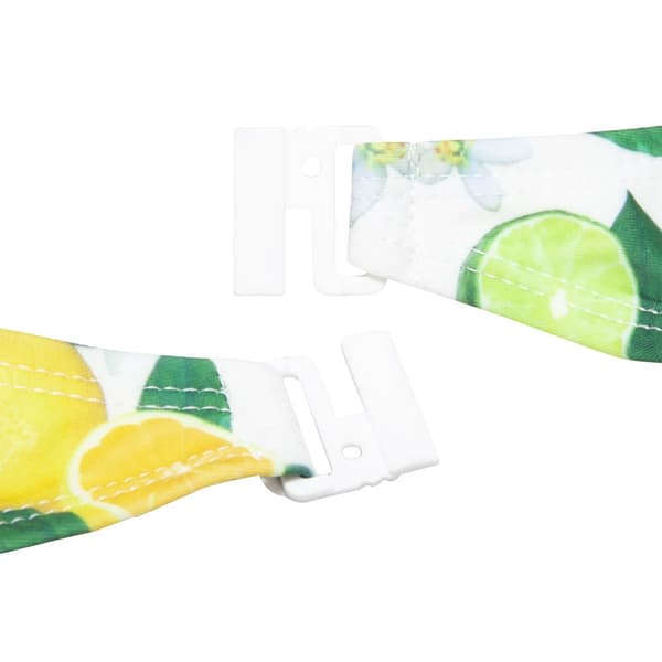 Brave Soul Womens/Ladies Fruit Print Bandeau Swimming Costume