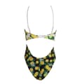 Pikkukuva 3 / 5: Brave Soul Womens/Ladies Fruit Print Bandeau Swimming Costume
