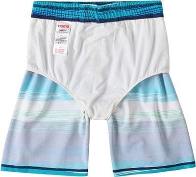Reima Uv shorts faktor 50+ Biitzi randig blå grön strl 104